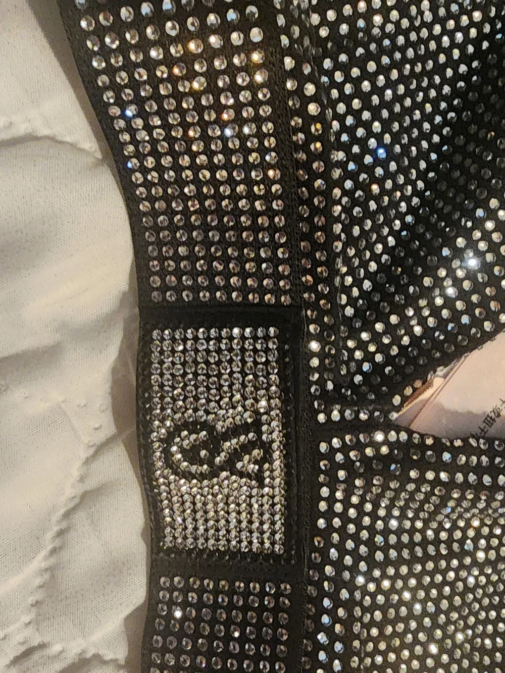 Victoria's Secret Silver Rhinestone Bralette - Picture 3 of 6